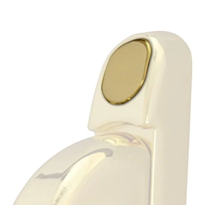 Image of CHAMELEON Window Espag Handle Screw Cover Polished Brass