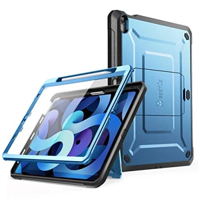 Image of SUPCASE Unicorn Beetle Pro Series Rugged Kickstand Case for 10.9 Inch iPad Air 4 (2020)/5 (2022), Slate Blue