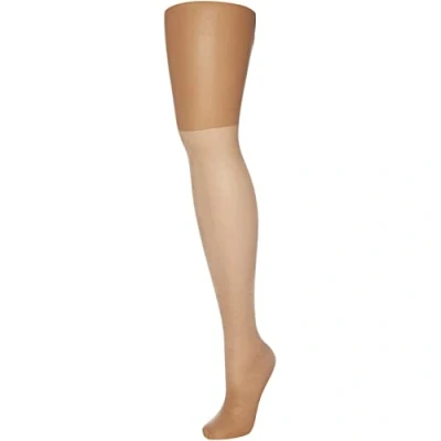 Image of Charnos Women&#039;s 10 Denier Gloss Tights, Gold (Sherry 734), XL UK