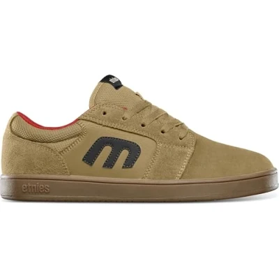 Image of Etnies Men&#039;s Cresta Skate Shoe, Brown/Black/Gum, 9 UK