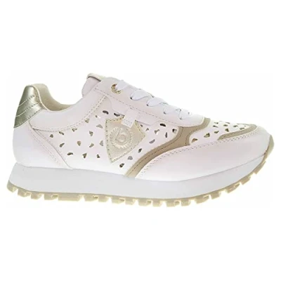Image of Bugatti Women&#039;s Siena Sneaker, Silver White, 2 UK