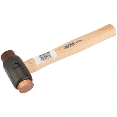 Image of Draper Copper/Rawhide Faced Hammer, 680g/24oz