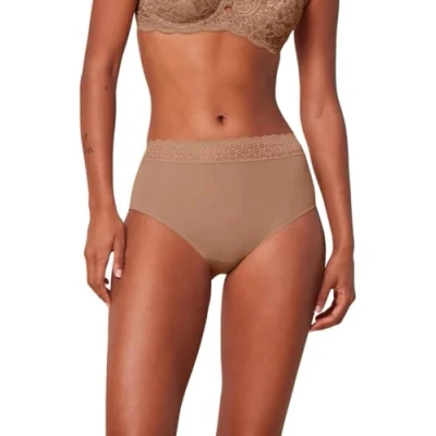 Image of Triumph Women&#039;s Feel of Modal Midi Bra, Toast, S
