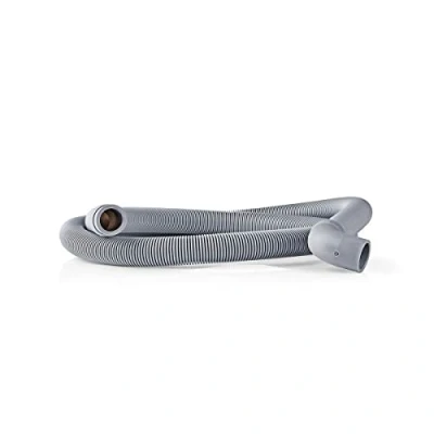 Image of Washing Machine Dishwasher Outlet Hose 22 mm Angled to 19 Straight 0.5 bar 60 øC 1.50 m