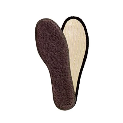 Image of Kaps LAMBSWOOL WINTER INSOLES For Boots Or Shoes, Insole Replacement Man And Woman, Lambskin Inner Soles, Shoe inserts Accessories (M10 44/10 UK)
