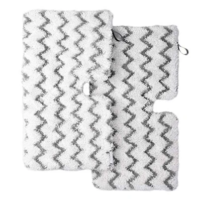 Image of Filtamagic Compatible Shark S3501 S3901 Xl Large Steam Mop Microfibre &amp; Scrubbing Pockets Pack