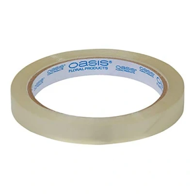 Image of Oasis MARINE 1/2 Inch Clear Floral Tape 60 Yards Per Roll, 1/2&quot;