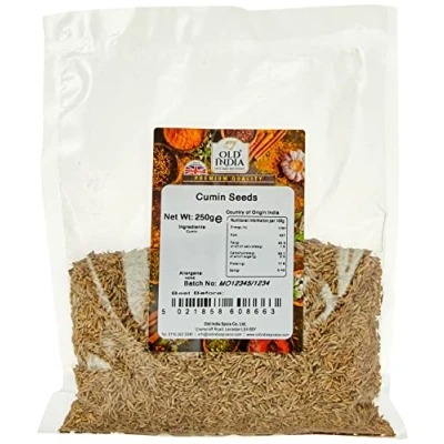 Image of Old India Cumin Seeds 250g