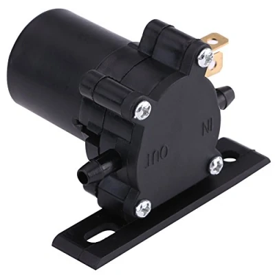 Image of SI AT23011 Windscreen Washer Pump, Keenso 12V Universal Window Water Liquid Pump for Car Van Bus Truck