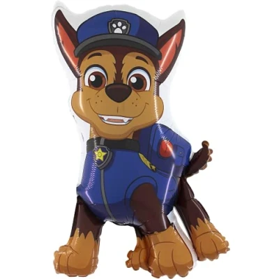 Image of Toyland® 89cm (35&quot;) Giant Jumbo Size Paw Patrol Chase Character Foil Balloon Kids Party Balloons
