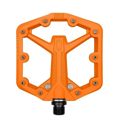 Image of Crankbrothers Stamp 1 Version 2 MTB Pedal, Small Orange
