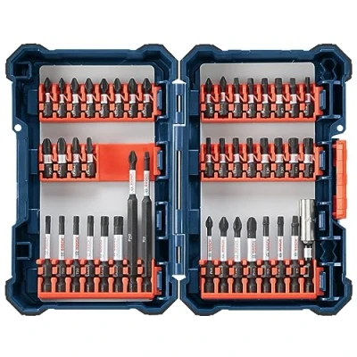Image of BOSCH 44 Piece Impact Tough Screwdriving Custom Case System Set SDMS44