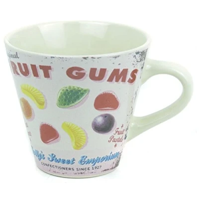 Image of Martin Wiscombe 1 Piece Stoneware Small Mug Fruit Gums, Assorted Colors