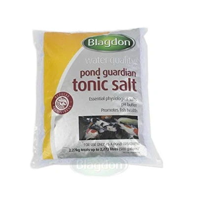 Image of Blagdon Guardian Pond Tonic Salt, for Fish Health, Water Quality, General Tonic, pH Buffer, 2.27kg, treats 2,273 litres