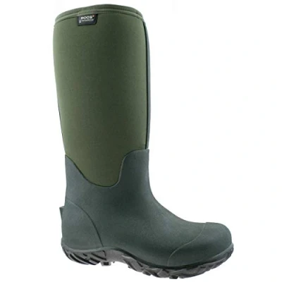 Image of BOGS Mens Workman Tall Lightweight Olive Insulated Waterproof Wellies Boot 78585 UK 12 (EU 47)