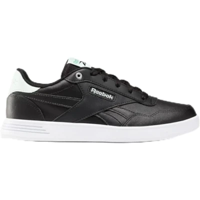 Image of Reebok Women&#039;s Court Advance Sneakers, Cblack Aqudus Spogre, 6 UK