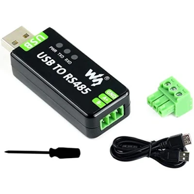 Image of USB to RS485 Adapter Industrial Converter Adopt Original FT232RL and SP485EEN, Onboard TVS Diodes Self recovery Fuse Lightningproof ESD Protection Circuits, Fast &amp; Stability Communication