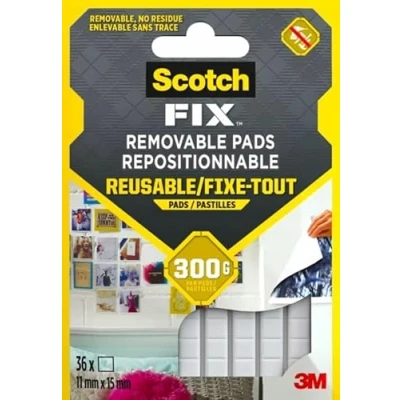 Image of 3M Scotch Fix 301008C36 P Adhesive mass 11x15 pack