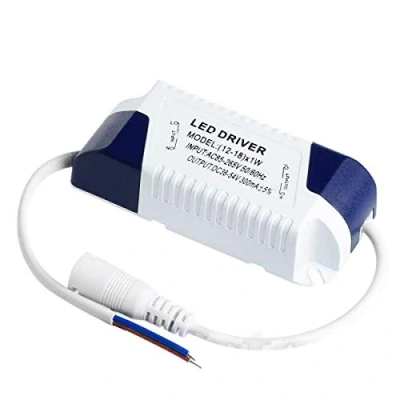 Image of 8 12 Wattage LED Driver Transformer 240v 12v Including MR16 Connector / AC to DC 0.5w 12w Zero Interference with Dab and WiFi (8 Wattage)