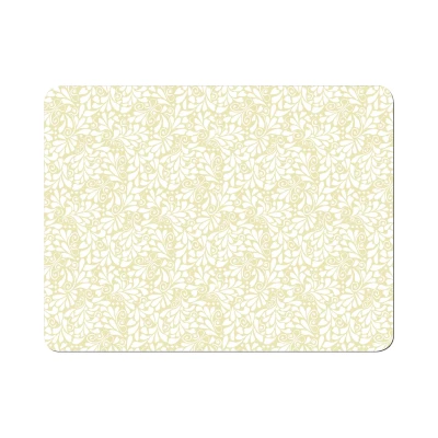 Image of Denby Jasmine Gold Set Of 6 Placemats