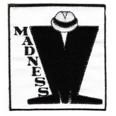 Image of Sew on Iron Embroidered Patch Scooter MOD Madness
