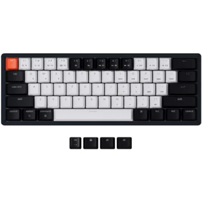 Image of Keychron USA K12 Bluetooth Aluminium Soldered Tactile Switches Mac/PC 60% Keyboard