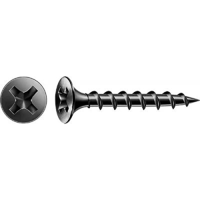Image of SPAX 1891170390455 GIX B Drywall Screws, Black
