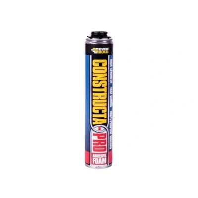 Image of Everbuild Constructa Pro Adhesive Foam, 750 ml, GREY