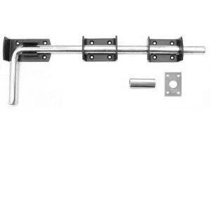 Image of Perry 600mm 24&quot; Garage Door Drop Bolts Black Pack of 5