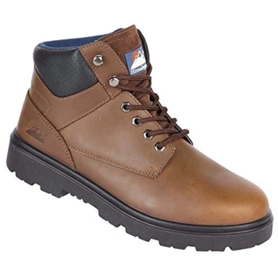 Image of Himalayan Men 1201 Safety Boots, Brown (Brown 003), 5 UK