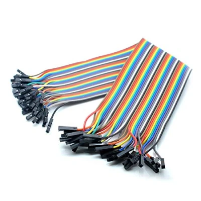 Image of Oiyagai Dupont line 2 Set/80 pcs 30 cm/11.8 in Female to Jumper Wire Cable for DIY Arduino Raspberry PI