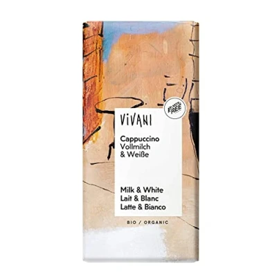 Image of Vivani Organic Cappuccino Chocolate 100 g (Pack of 5)