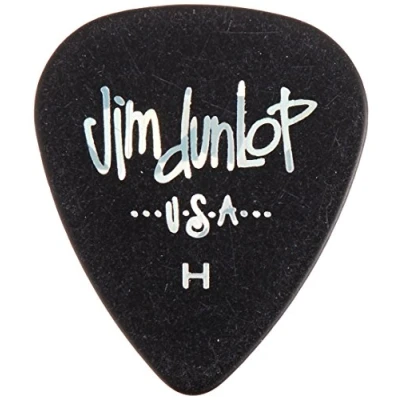 Image of Jim Dunlop 483P03HV Classic Guitar Pick Player Pack Black (Pack of 12)