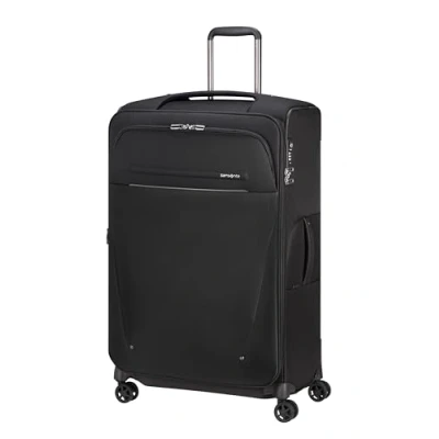 Image of Samsonite B Lite Icon Spinner XL, Expandable Case, 78 cm, 107.5/117.5 L, Black (Eco Black), XL (78 cm L), Suitcase