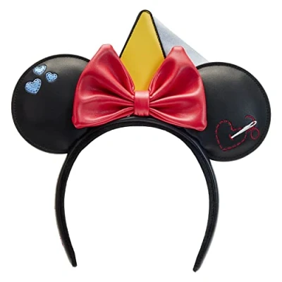 Image of Brave Little Tailor Minnie Mouse Ear Headband, Black, One Size