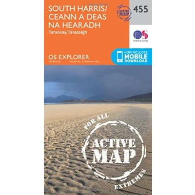 Image of Explorer Active 455 South Harris Map With Digital Version