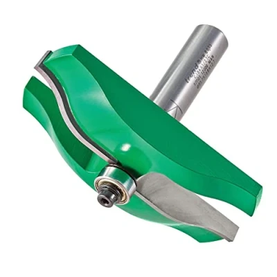 Image of Trend CraftPro Panel Raiser Router Cutter Bit, 1/2 Inch Shank, 22mm Radius and 86mm Cut Diameter, Tungsten Carbide Tipped, C184X1/2TC