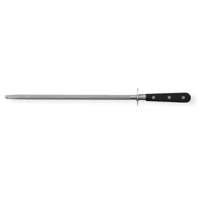 Image of Richardson Sheffield R07000P293195 V Sabatier Sharpening Steel, Approximately, Handle:12cm, Steel:30.5cm, area:28cm, Total length:43cm, Silver