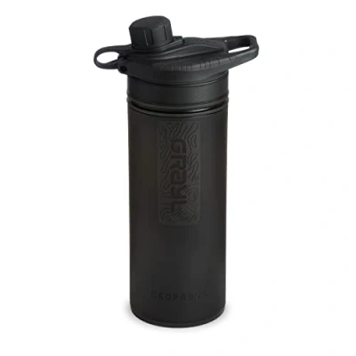Image of Grayl GeoPress Water Purifier Bottle Covert Black