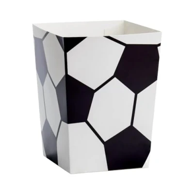 Image of Football Party Decorations For Kid&#039;s / Adult Birthday Parties and Themed Celebrations (Popcorn Boxes Pack of 6)