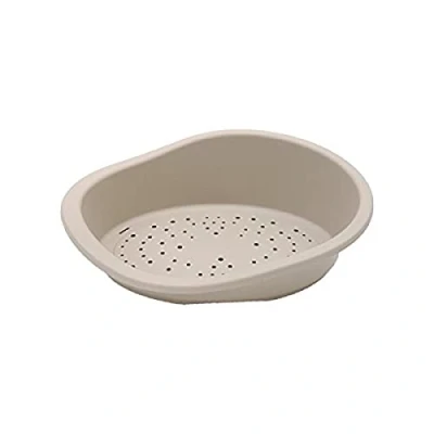 Image of Rosewood Sonny Classic Plastic Dog Bed, Mocha, 65cm