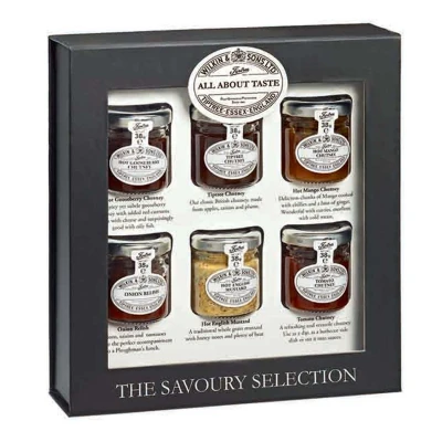 Image of Wilkin &amp; Sons of Tiptree Savoury Selection Gift Box 6 x 38g