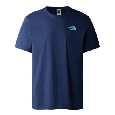 Image of THE NORTH FACE Men&#039;s Redbox Celebration T Shirt, Summit Navy Reef Waters, XXL