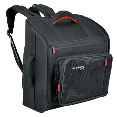 Image of GEWA Accordeon Gig Bag SPS 72 basses (bass, equipped with system, fibreglass inlay, zip, main handle and side handle, padded backpack set, optimal protection)