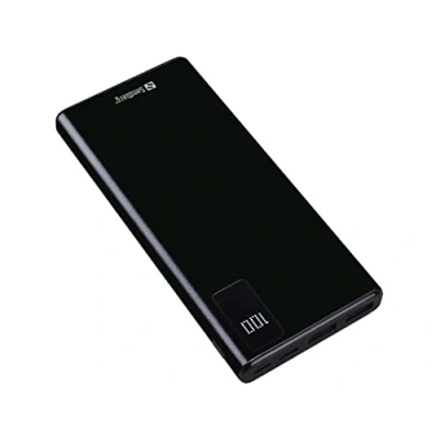 Image of Sandberg Powerbank USB C 20W 10000 Fast Charging Technology 4 Phone Charges Power Delivery w mAH Portable Charger Dual Backup Battery C, A Mobile Bank