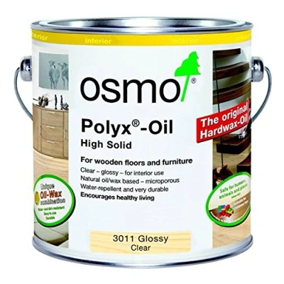Image of Osmo 3011 Polyx Hard Wax Oil Clear Glossy 2.5 Litre