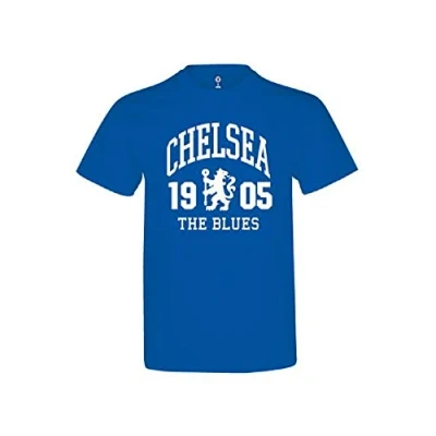Image of Chelsea T Shirt Royal Blue Adults Undershirt, XL