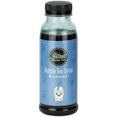 Image of THE TEASHED Blueberry Bubble Tea Fruit Syrup 330ml 11 Servings Use with Popping Boba Juice Pearls by