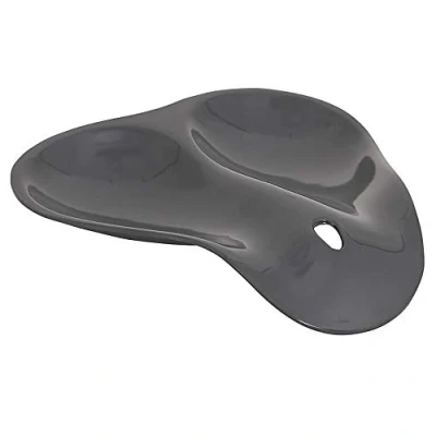 Image of Huztler Melamine Twin Kitchen Top Spoon Rest Grey