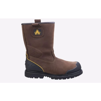 Image of Amblers Safety FS223 WATERPROOF Boots Mens Brown Size UK 13